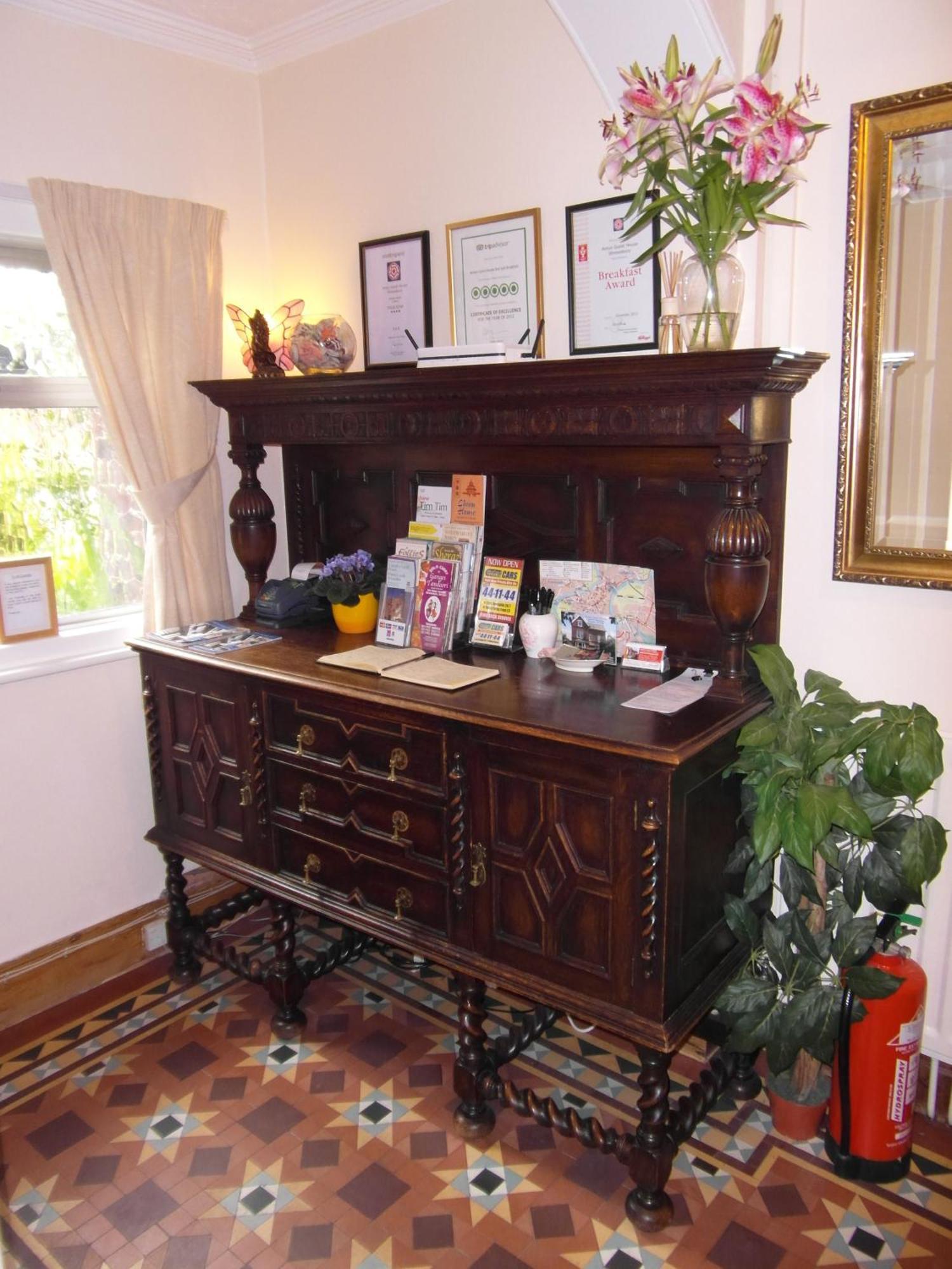 Anton Guest House Bed And Breakfast Shrewsbury Dış mekan fotoğraf